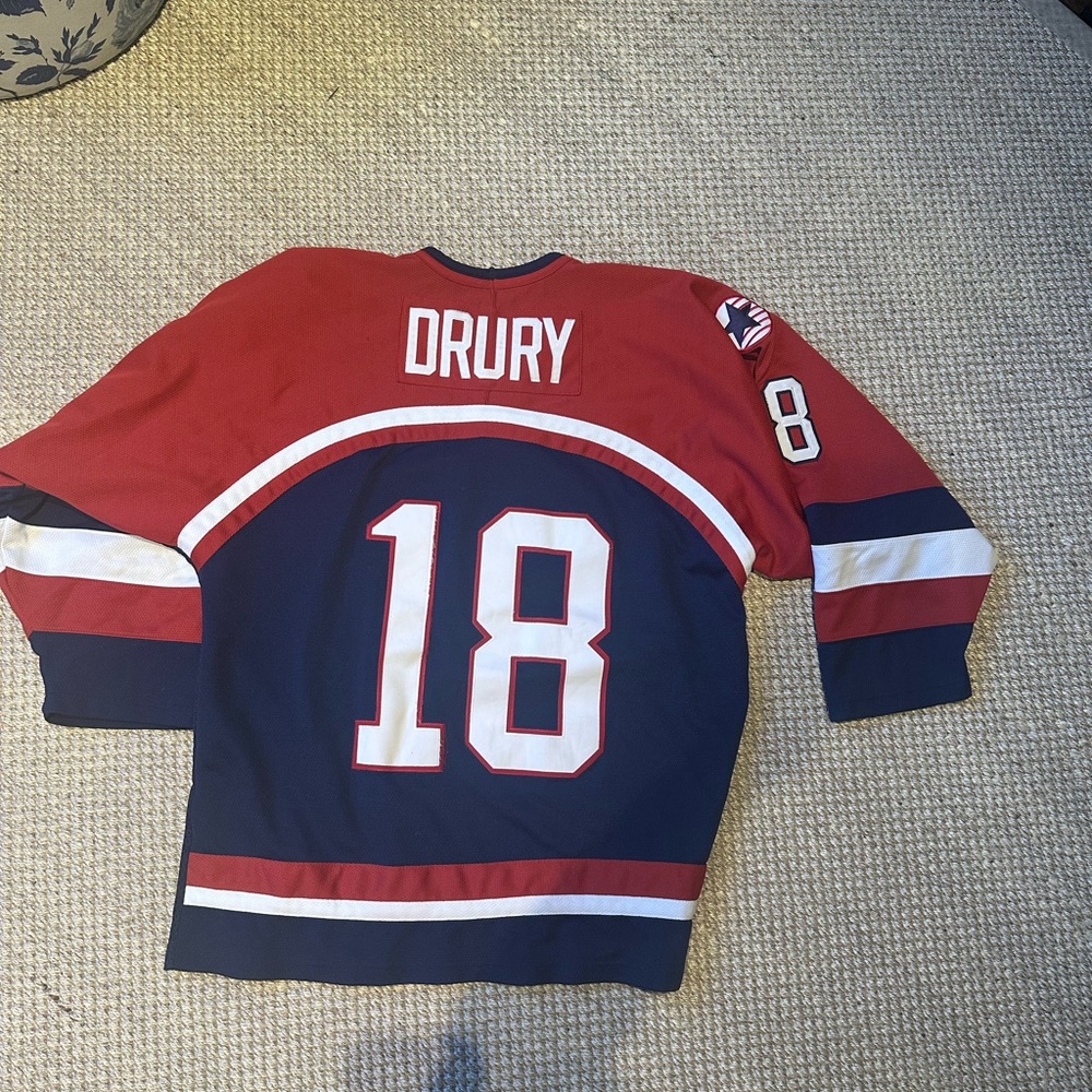 Vintage Drury Hockey Jersey